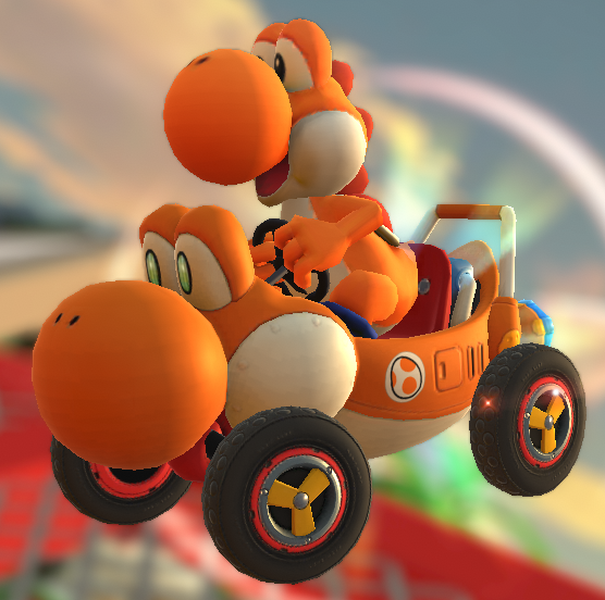 ヨッシーバルボア⭐ オレンジヨッシーターボ - マリオカート 歴代マシン図鑑 - atwiki